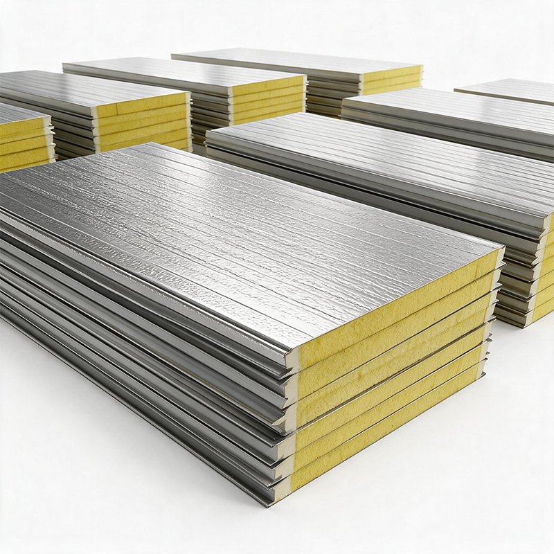 Polyurethane Edge-Sealed Rock Wool Composite Board