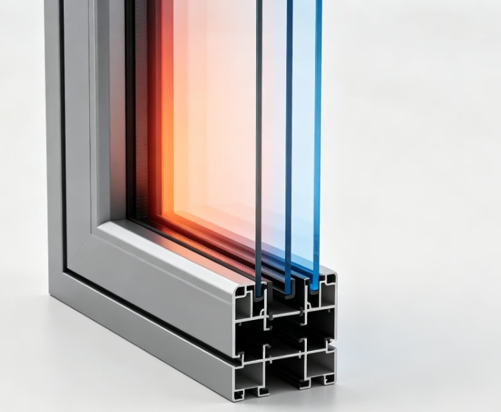 A Thermal Break Designed to Reduce Heat Transfer