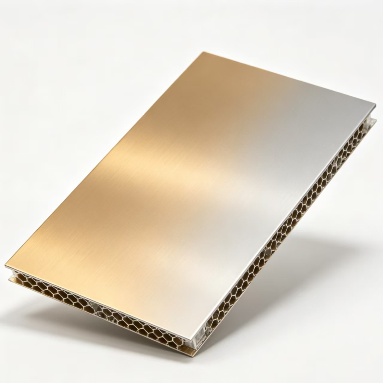 Colored Titanium Honeycomb Panels