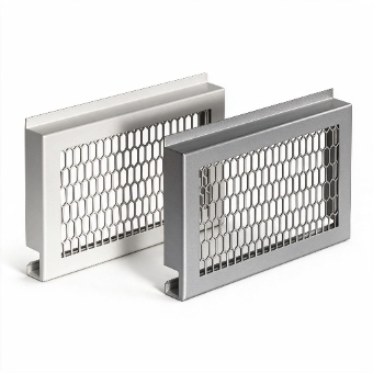 Lapped Aluminum Mesh Panel