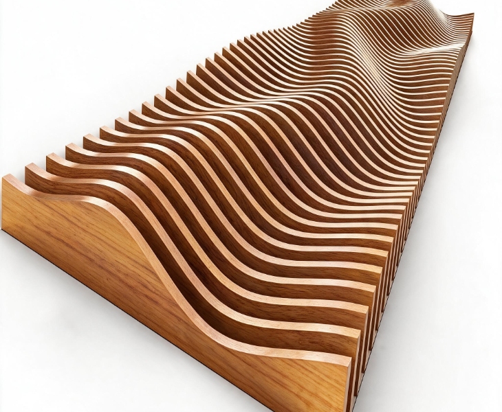 Open Frame Curved Baffles Nice Look & Practical Use