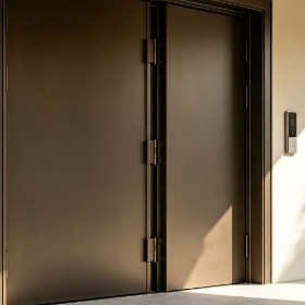 Security Entrance Doors