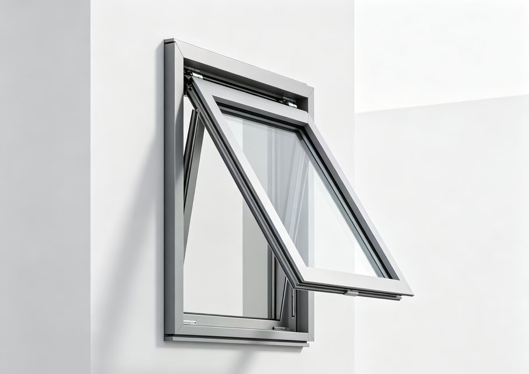 Top-Hinged Design for Ventilation with Better Rain Protection
