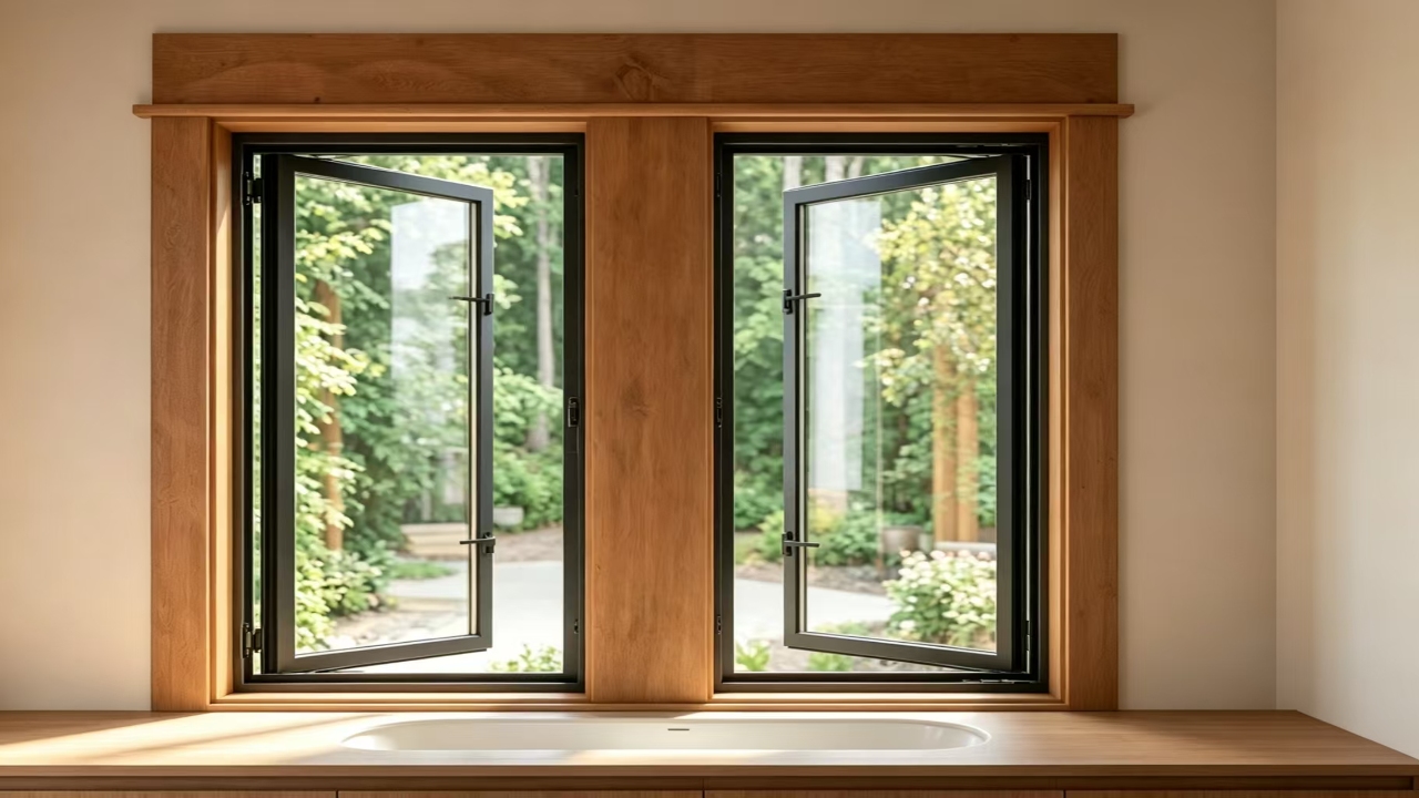 Aluminum Casement Windows