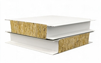Rock wool sandwich panels