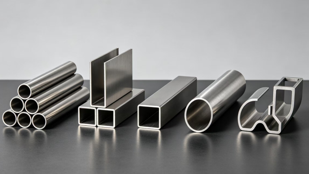 Types of Stainless Steel Pipes by Shape